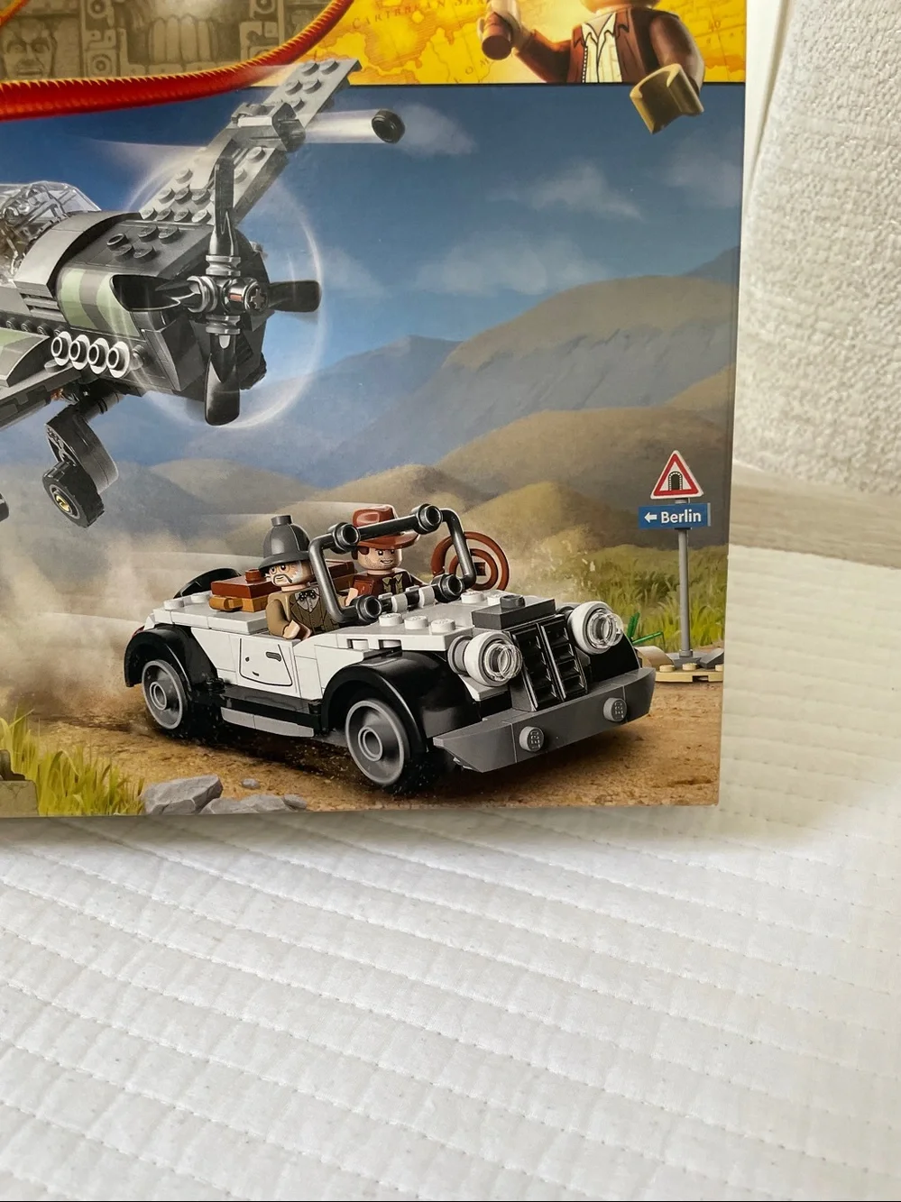 Lego Indiana Jones Fighter Plane Chase - retired brand new in box